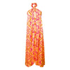 [et cetera] WOMAN Delightful Sarong Style Halter Neck Dress - silk