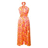 [et cetera] WOMAN Delightful Sarong Style Halter Neck Dress - silk