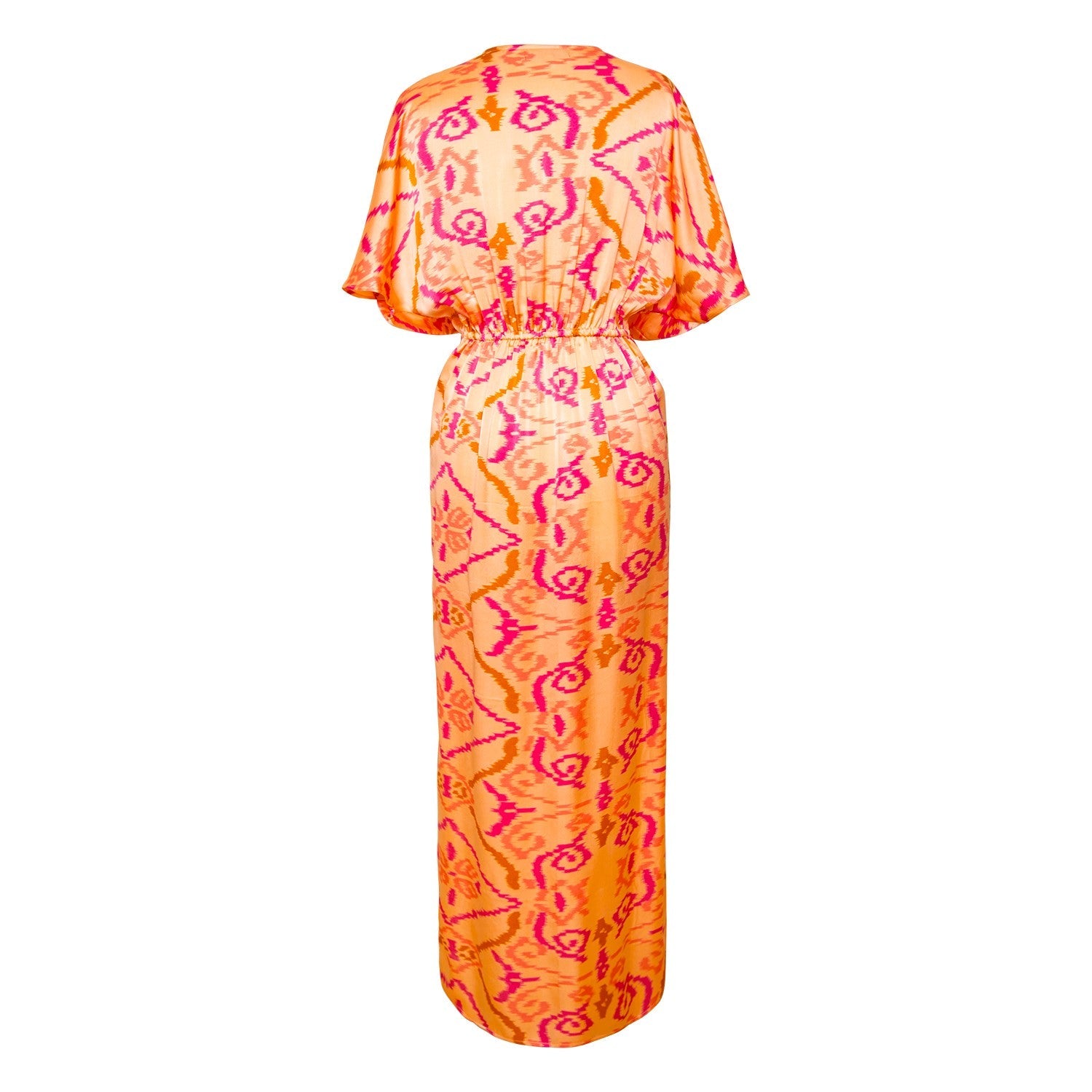 [et cetera] WOMAN Euphoric Knot Front Maxi Dress - silk