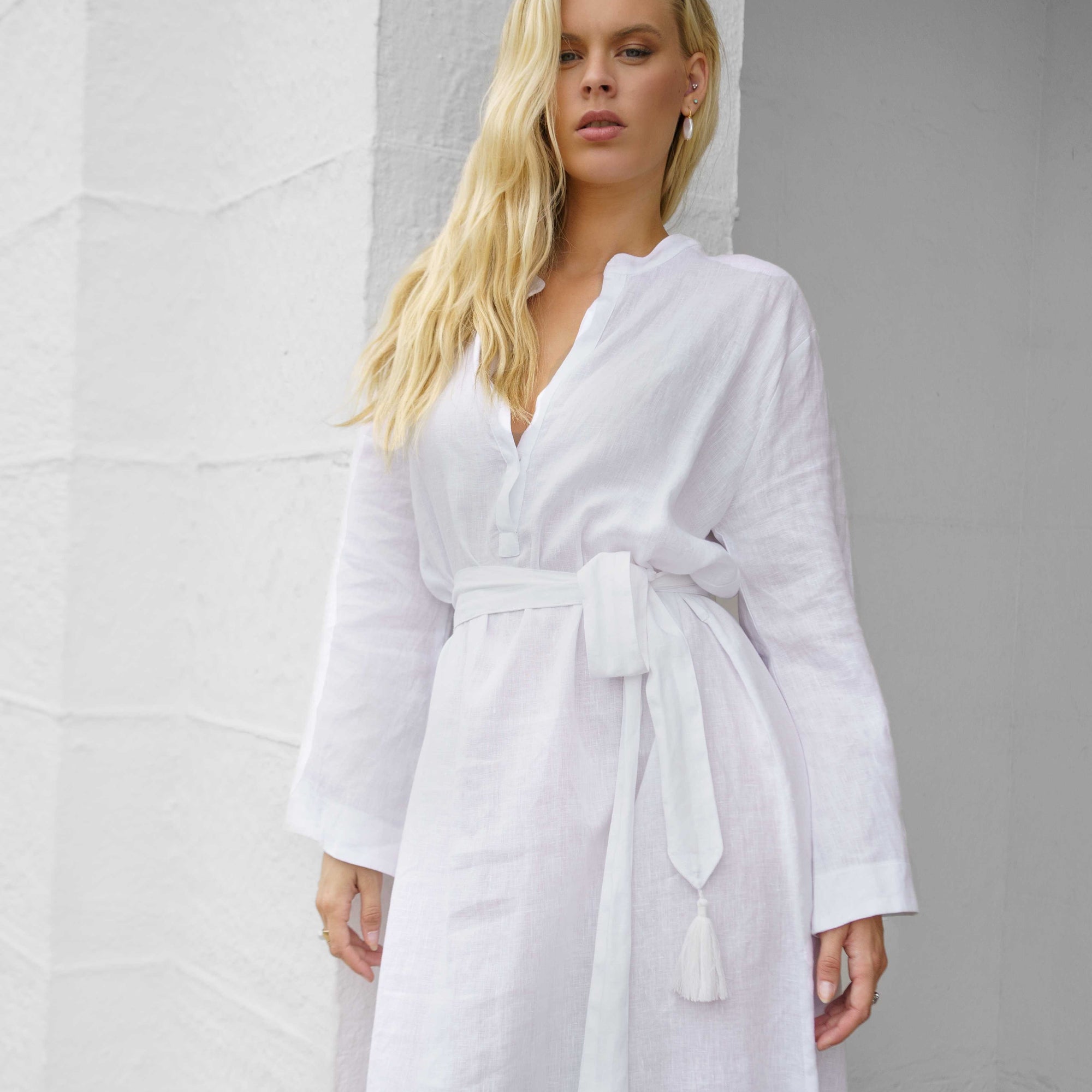 et cetera WOMAN juniper tunic dress - linen