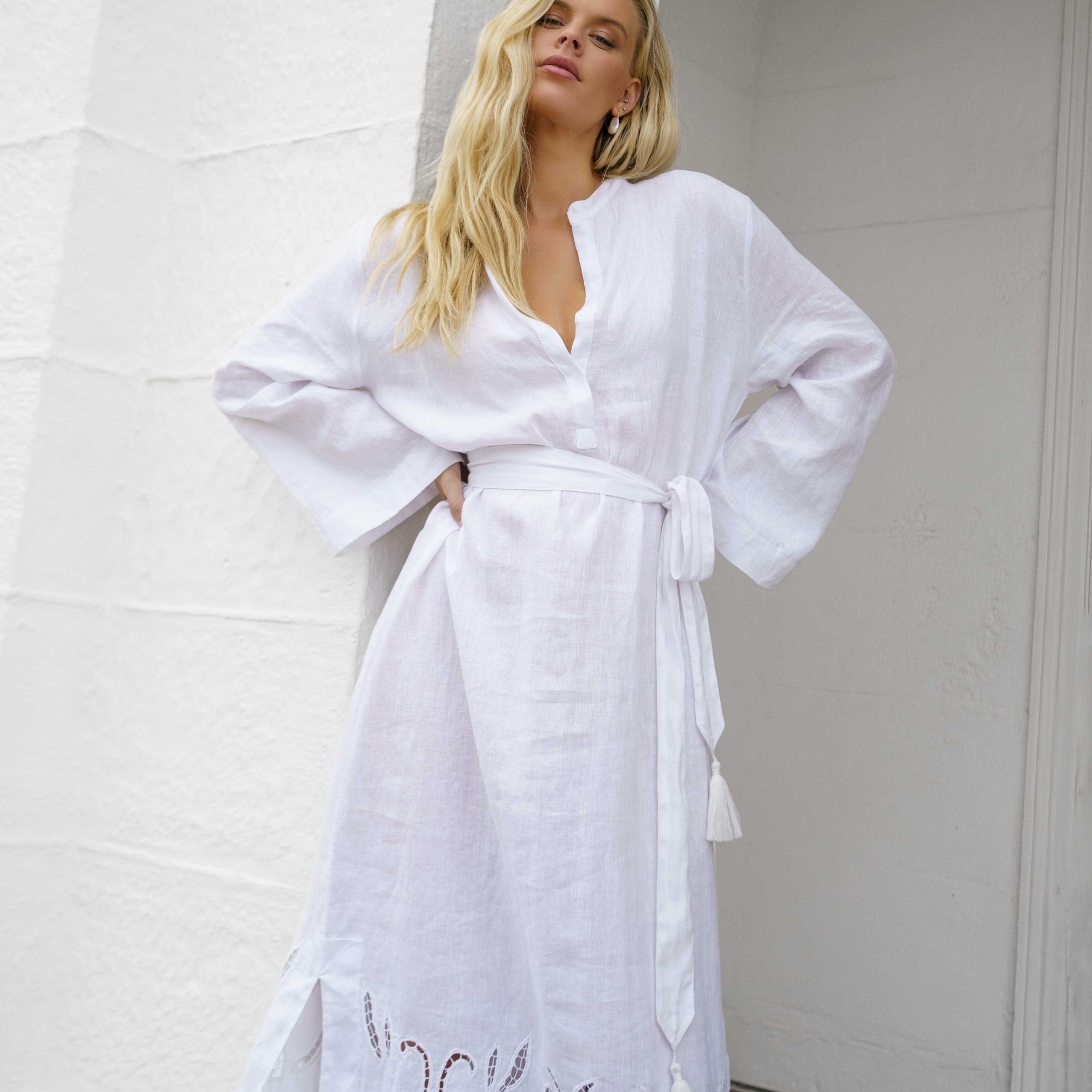 et cetera WOMAN juniper tunic dress - linen