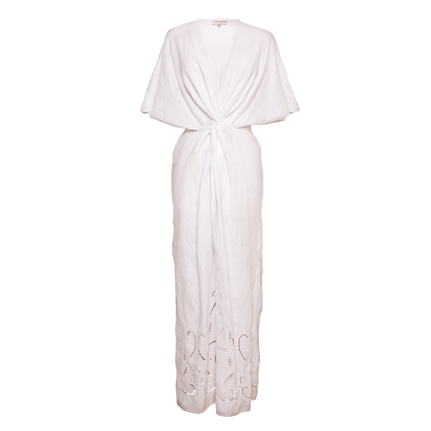 [et cetera] WOMAN embroidered linen