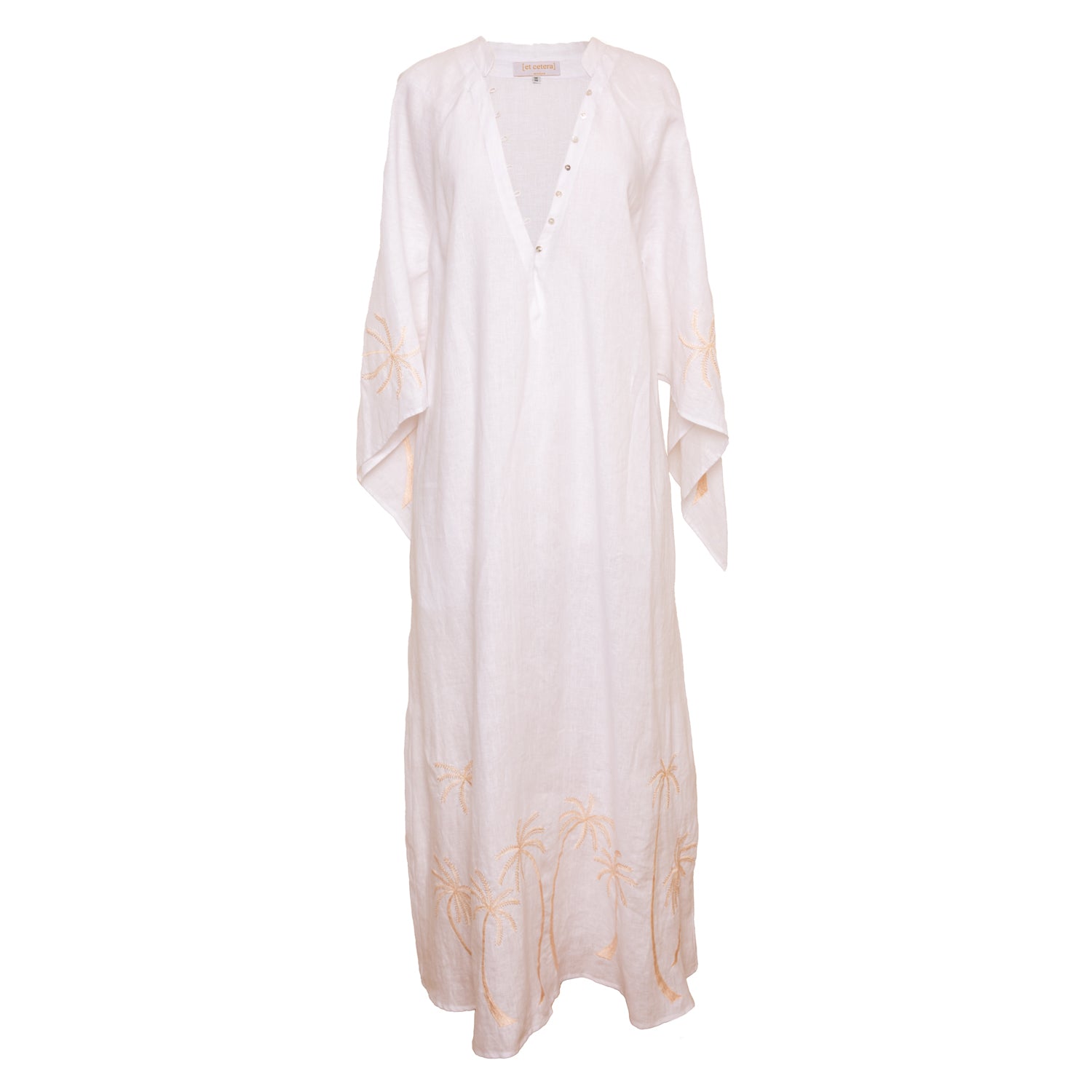 [et cetera] WOMAN embroidered linen