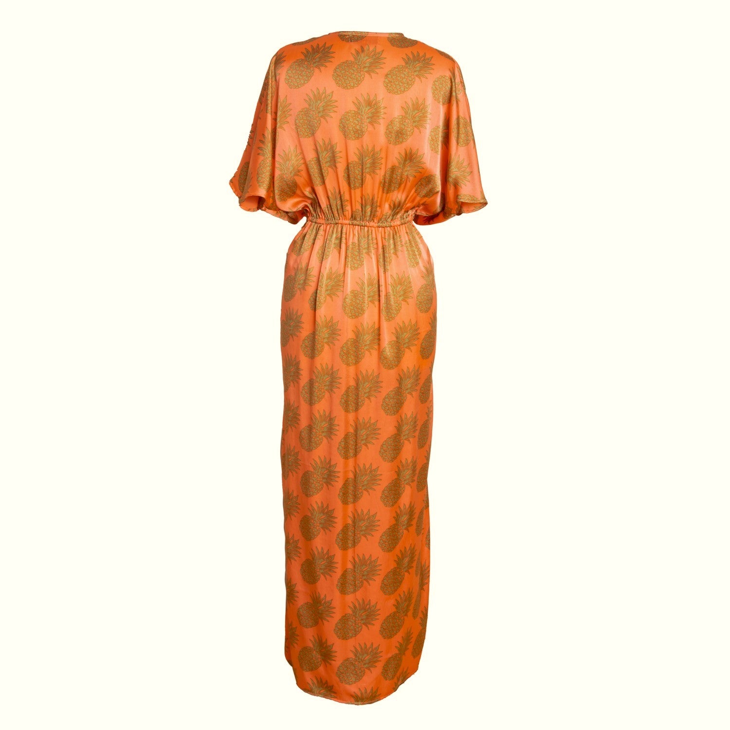 [et cetera] WOMAN Euphoric Knot Front Maxi Dress - silk
